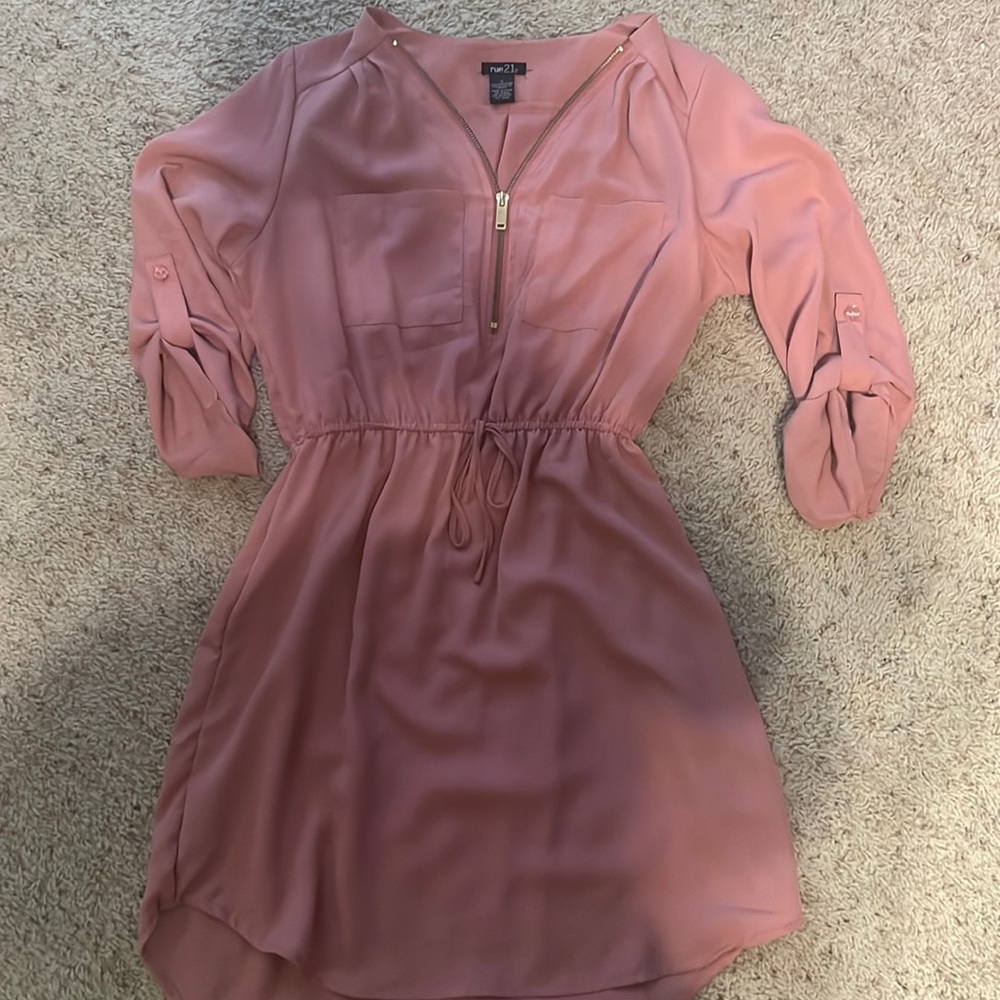 Blush pink dress